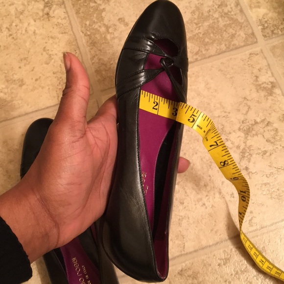 Sergio rossi black leather flats - Picture 7 of 8